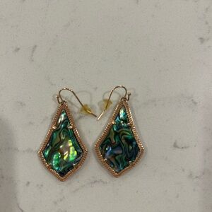 Kendra Scott | Alex Earrings Rose Gold & Mother of Pearl